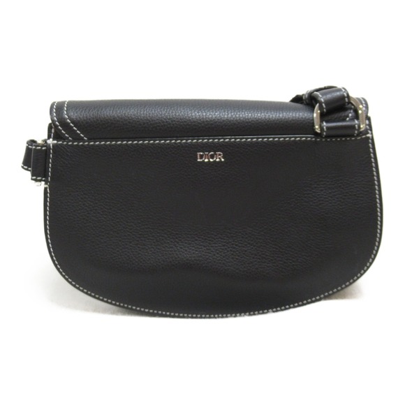 Dior Saddle Accessory Black Calf Pouch Leather - Picture 1 of 10